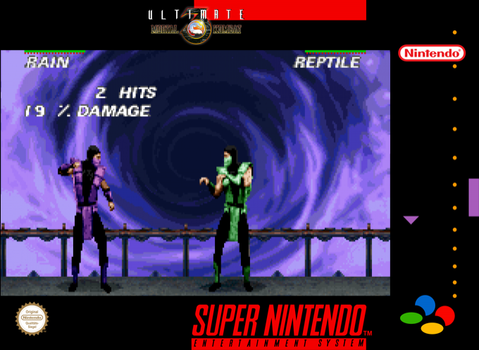 Ultimate Mortal Kombat 3 — box-2D (SS)