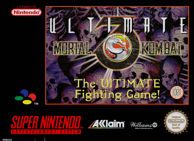 Ultimate Mortal Kombat 3 — box-2D (EU)