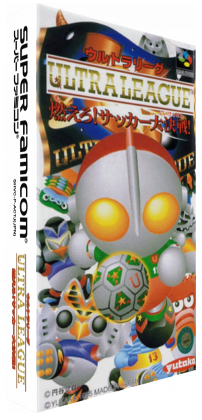 Ultra League - Moero! Soccer Daikessen!! — box-3D (JP)