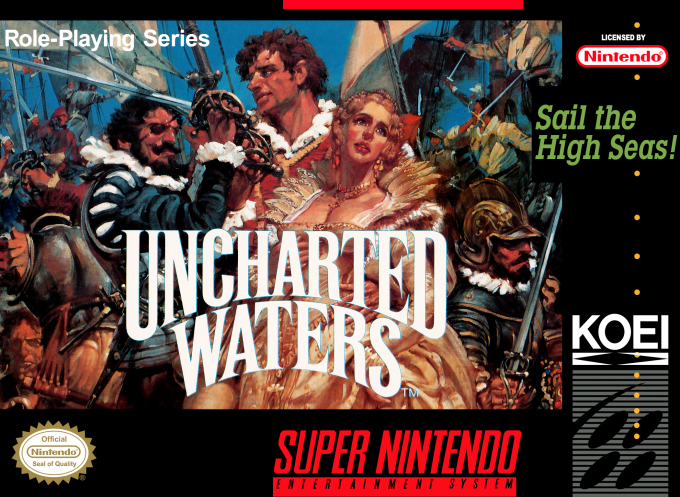 Uncharted Waters box art