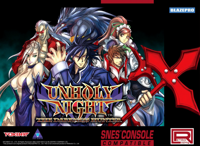 Unholy Night The Darkness Hunter box art