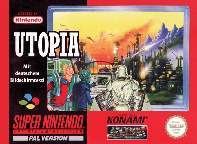 Utopia - The Creation Of A Nation — box-2D (DE)