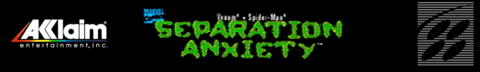 Venom And Spider-man - Separation Anxiety — box-2D-side (US)