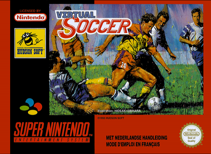 Virtual Soccer box art