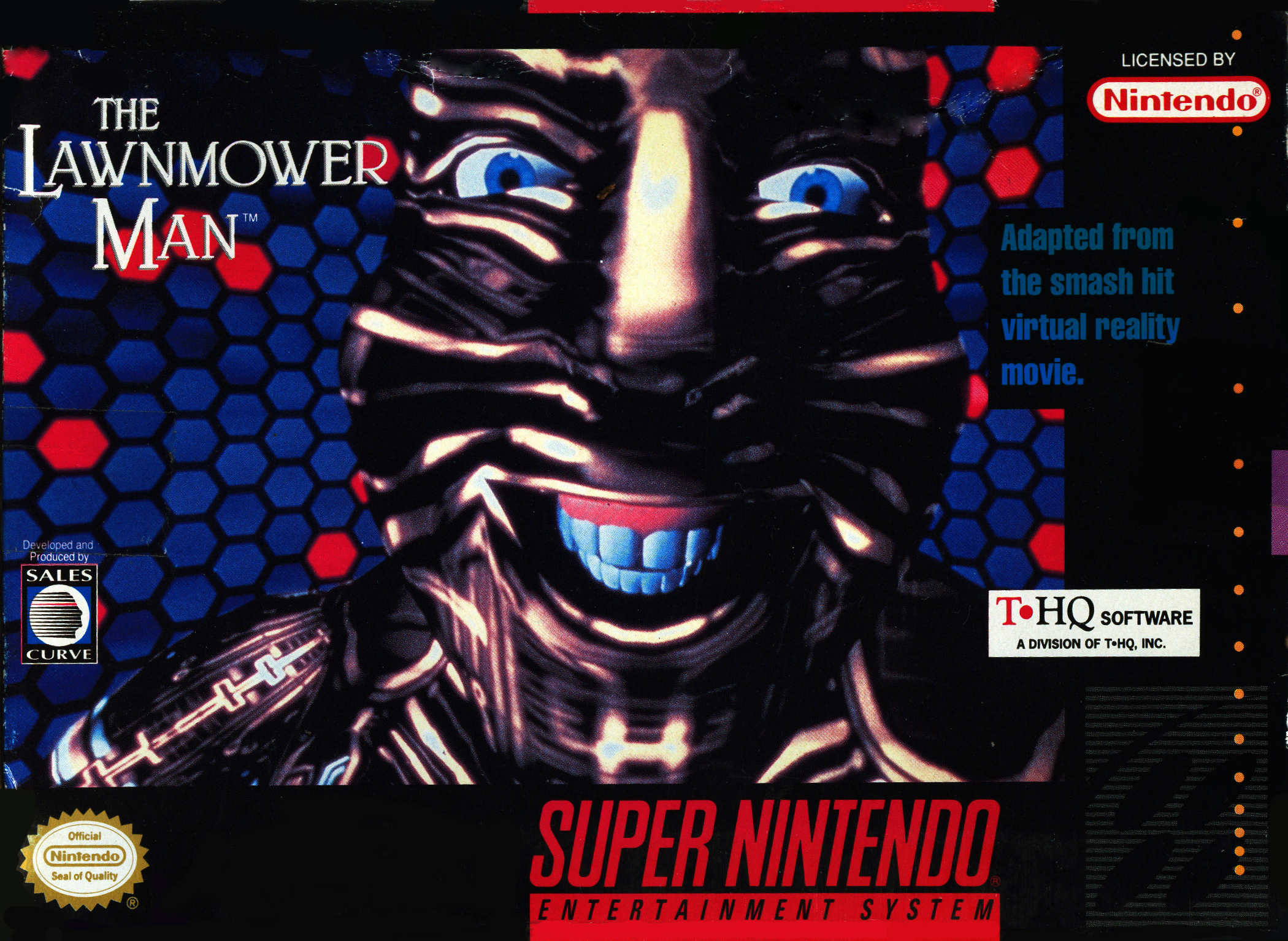 Lawnmower Man, The box art