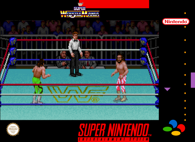 WWF Super Wrestlemania — box-2D (SS)