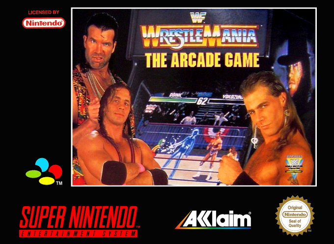 Wwf Wrestlemania - The Arcade Game — box-2D (EU)