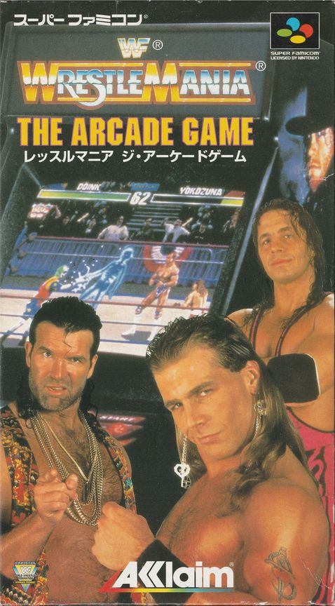Wwf Wrestlemania - The Arcade Game — box-2D (JP)