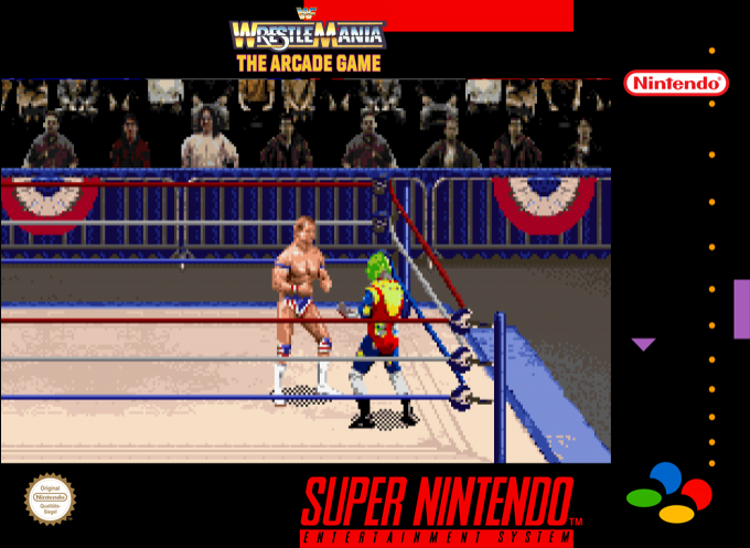 Wwf Wrestlemania - The Arcade Game — box-2D (SS)