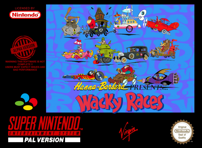 Wacky Races box art