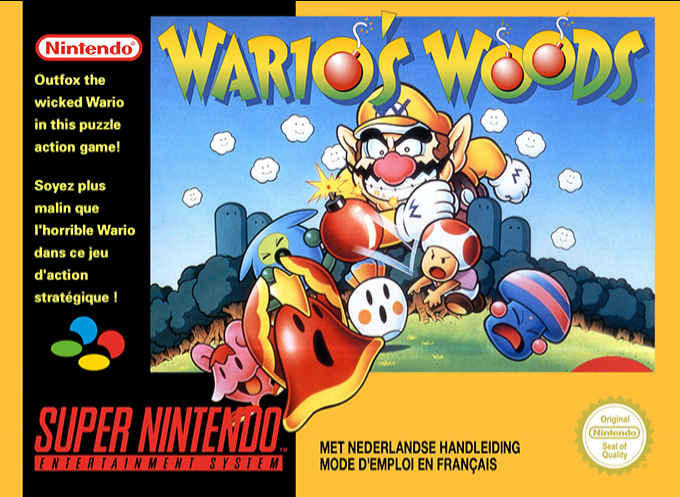 Wario's Woods — box-2D (EU)