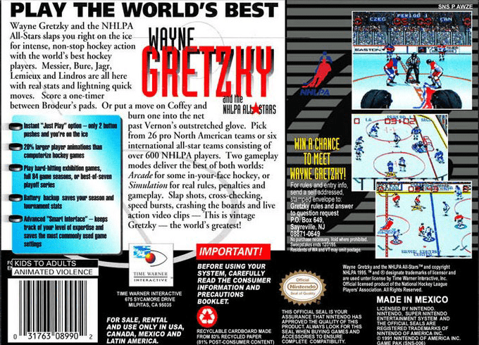 Wayne Gretzky And The Nhlpa All-stars — box-2D-back (US)