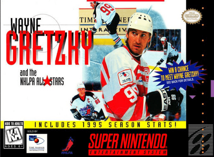 Wayne Gretzky And The Nhlpa All-stars box art