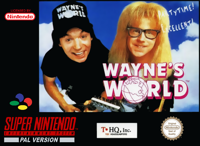 Wayne's World — box-2D (EU)