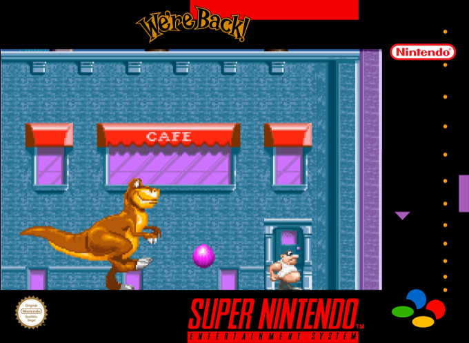 We're Back! - A Dinosaur's Story — box-2D (SS)