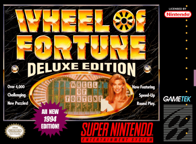 Wheel Of Fortune - Deluxe Edition box art