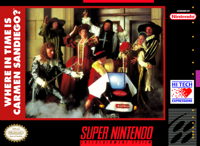 Where In Time Is Carmen Sandiego ? box art