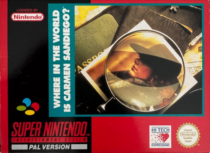 Where in the World is Carmen Sandiego? — box-2D (DE)