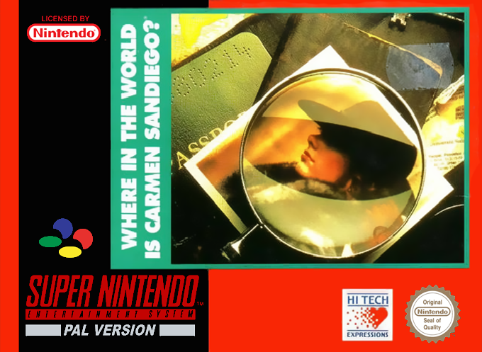 Where in the World is Carmen Sandiego? — box-2D (EU)
