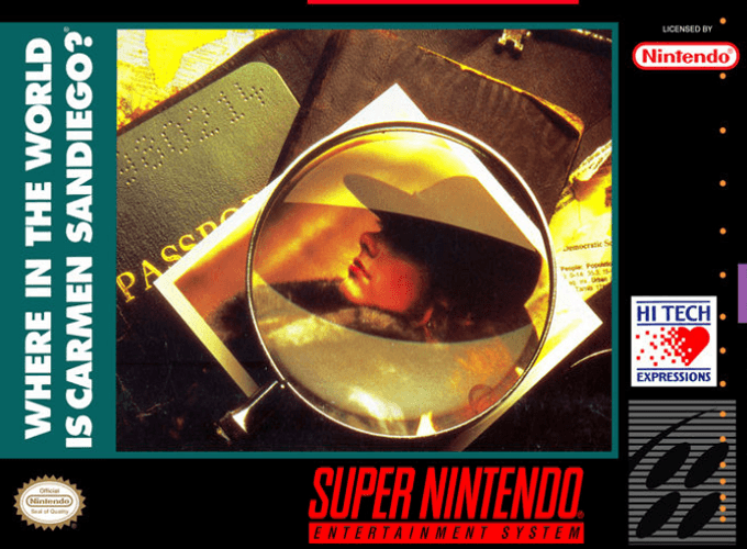 Where in the World is Carmen Sandiego? box art