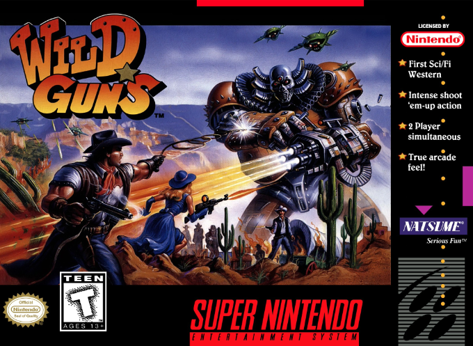 Wild Guns box art