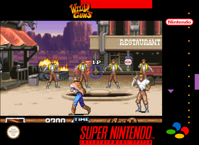 Wild Guns — box-2D (SS)