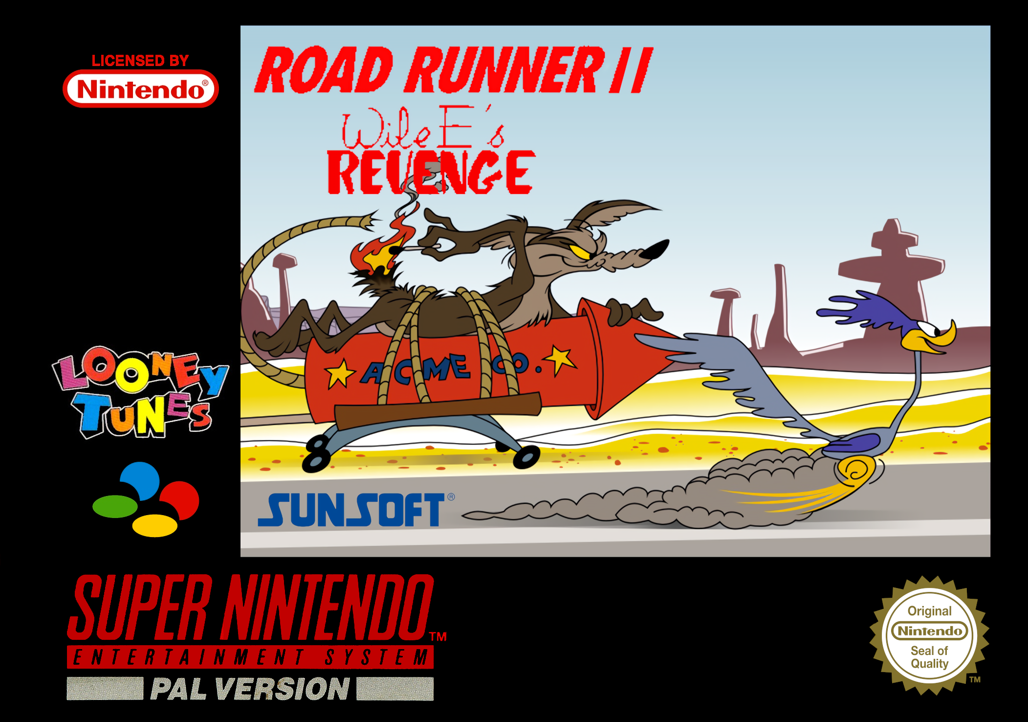 Wile E Coyote's Revenge box art
