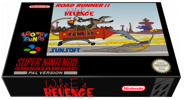Wile E Coyote's Revenge — box-3D (EU)