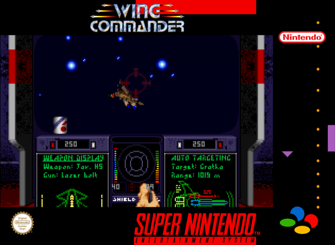 Wing Commander — box-2D (SS)