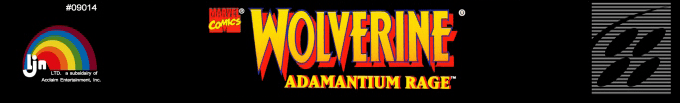 Wolverine - Adamantium Rage — box-2D-side (US)