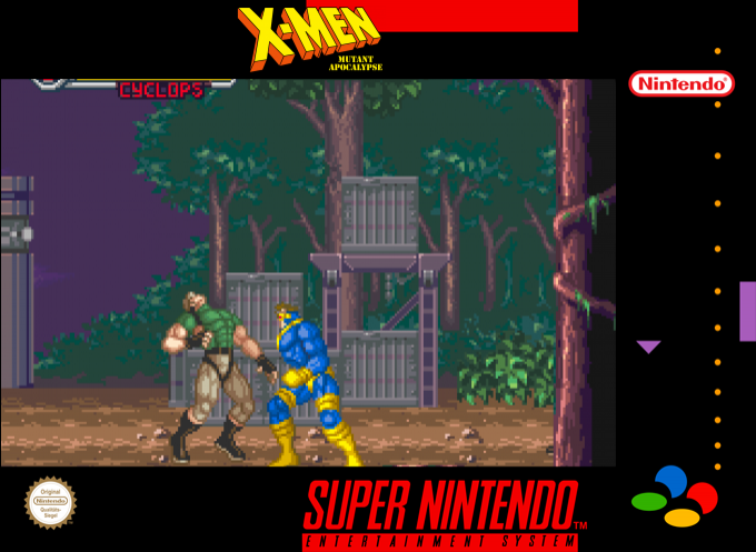 X-men - Mutant Apocalypse — box-2D (SS)
