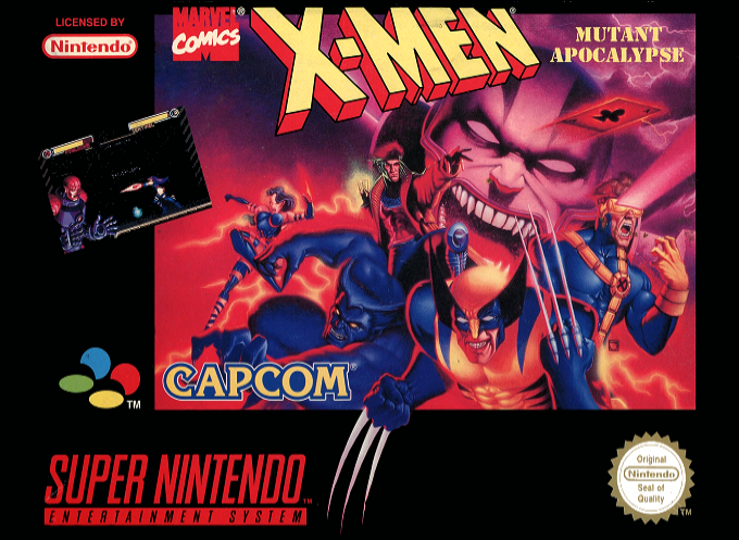 X-men - Mutant Apocalypse — box-2D (EU)