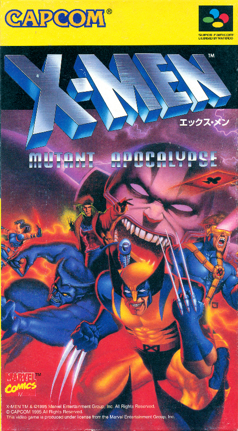 X-men - Mutant Apocalypse — box-2D (JP)
