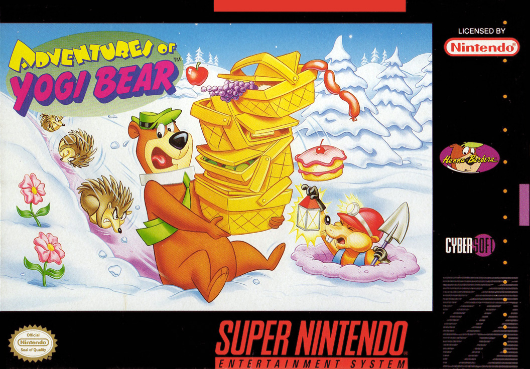 Adventures Of Yogi Bear box art
