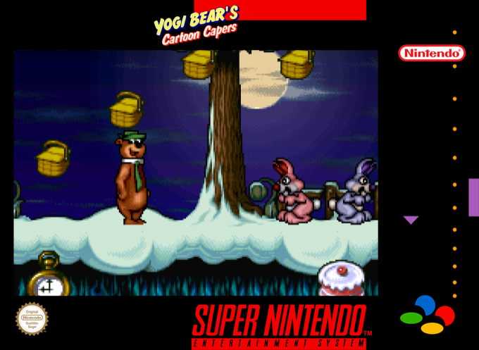 Adventures Of Yogi Bear — box-2D (SS)