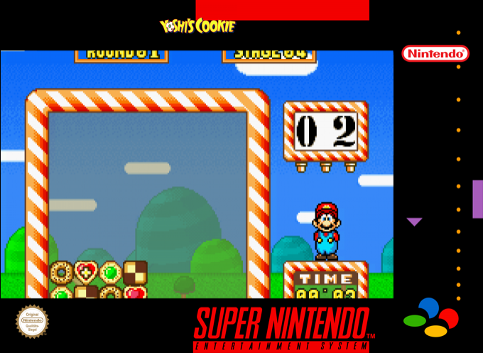 Yoshi's Cookie — box-2D (SS)