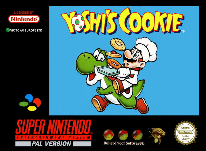 Yoshi's Cookie — box-2D (EU)