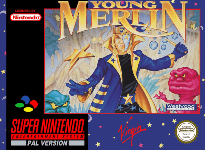 Young Merlin — box-2D (EU)