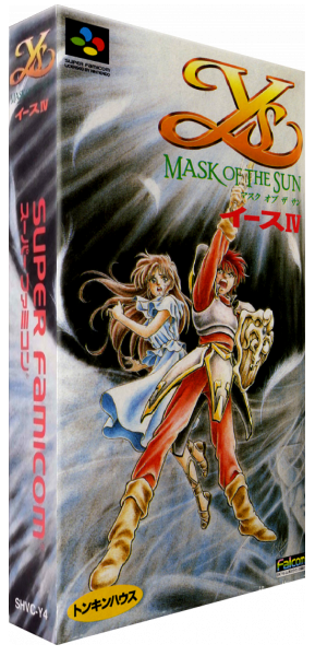 Ys 4 - Mask Of The Sun — box-3D (JP)