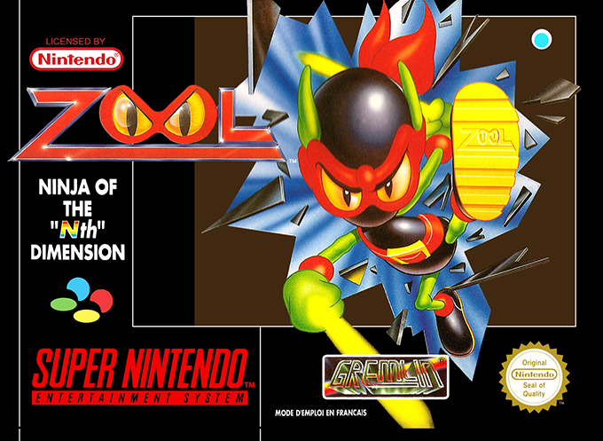 Zool - Ninja of the “Nth” Dimension — box-2D (EU)