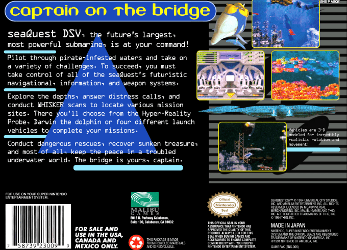 Seaquest Dsv — box-2D-back (US)