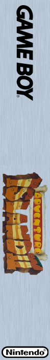 Adventure Island 2 — box-2D-side (DE)