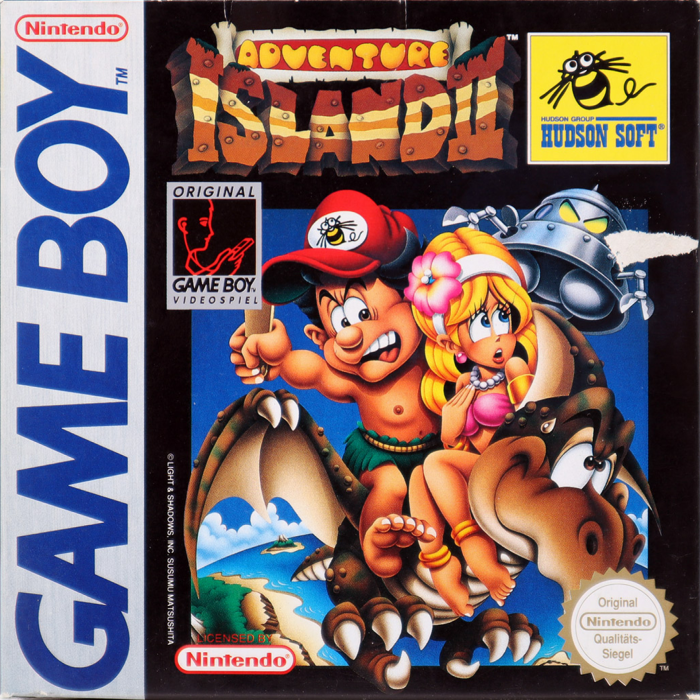 Adventure Island 2 — box-2D (DE)