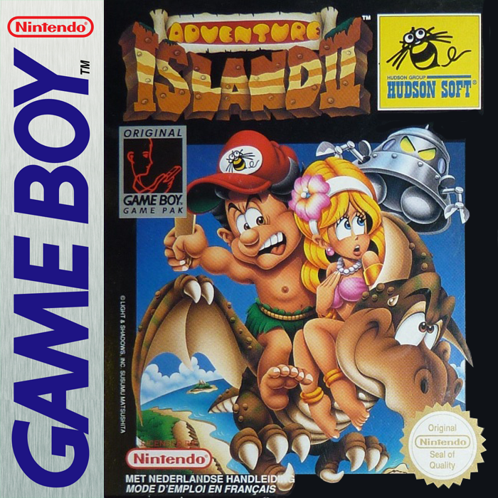 Adventure Island 2 — box-2D (EU)