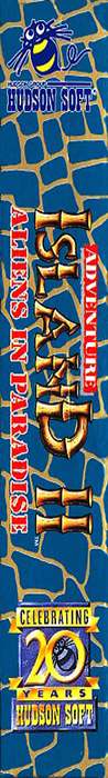 Adventure Island 2 — box-2D-side (US)
