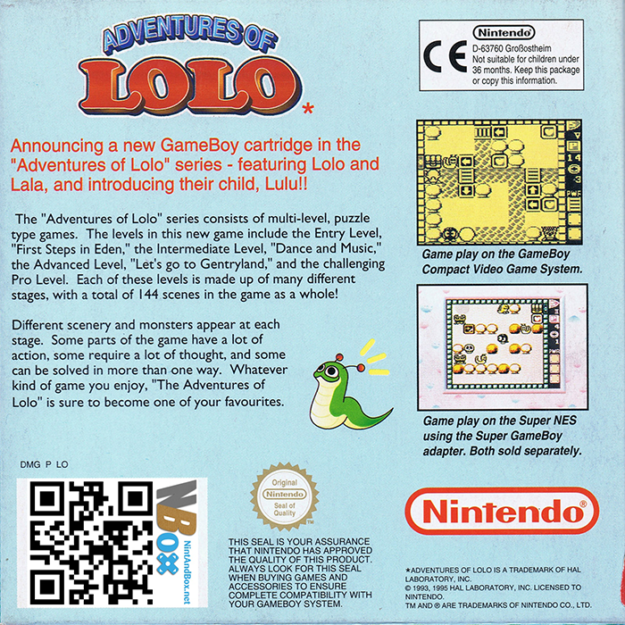 Adventures Of Lolo — box-2D-back (EU)