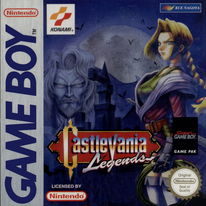 Castlevania Legends — box-2D (EU)