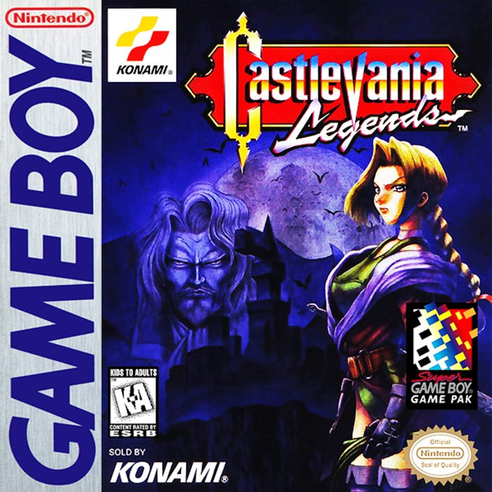 Castlevania Legends box art