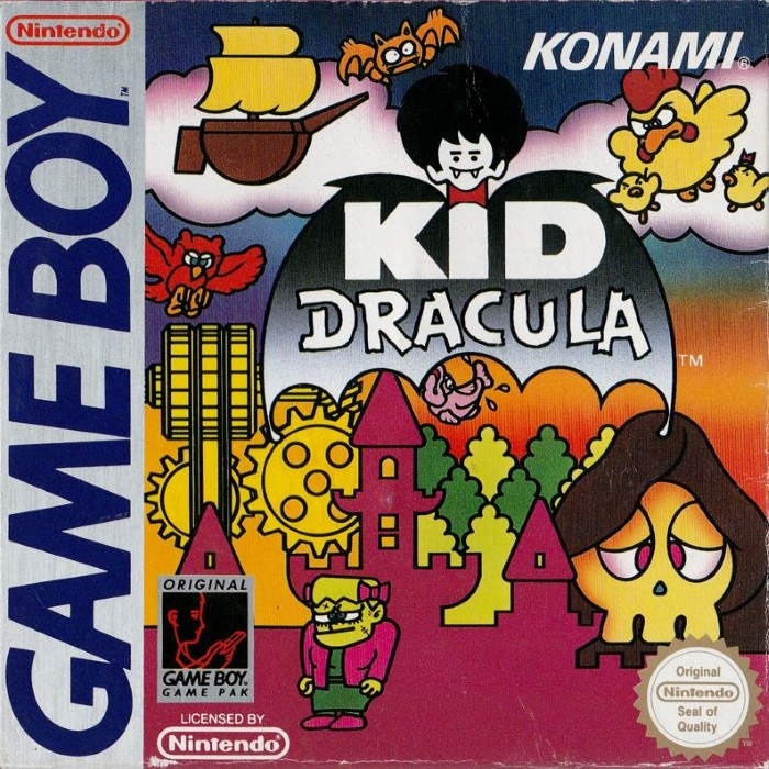 Kid Dracula — box-2D (EU)