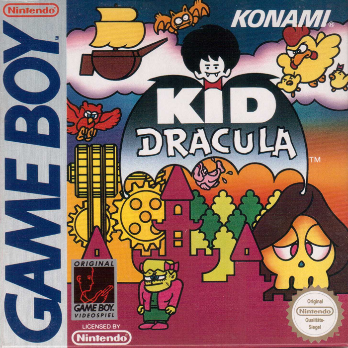 Kid Dracula — box-2D (DE)